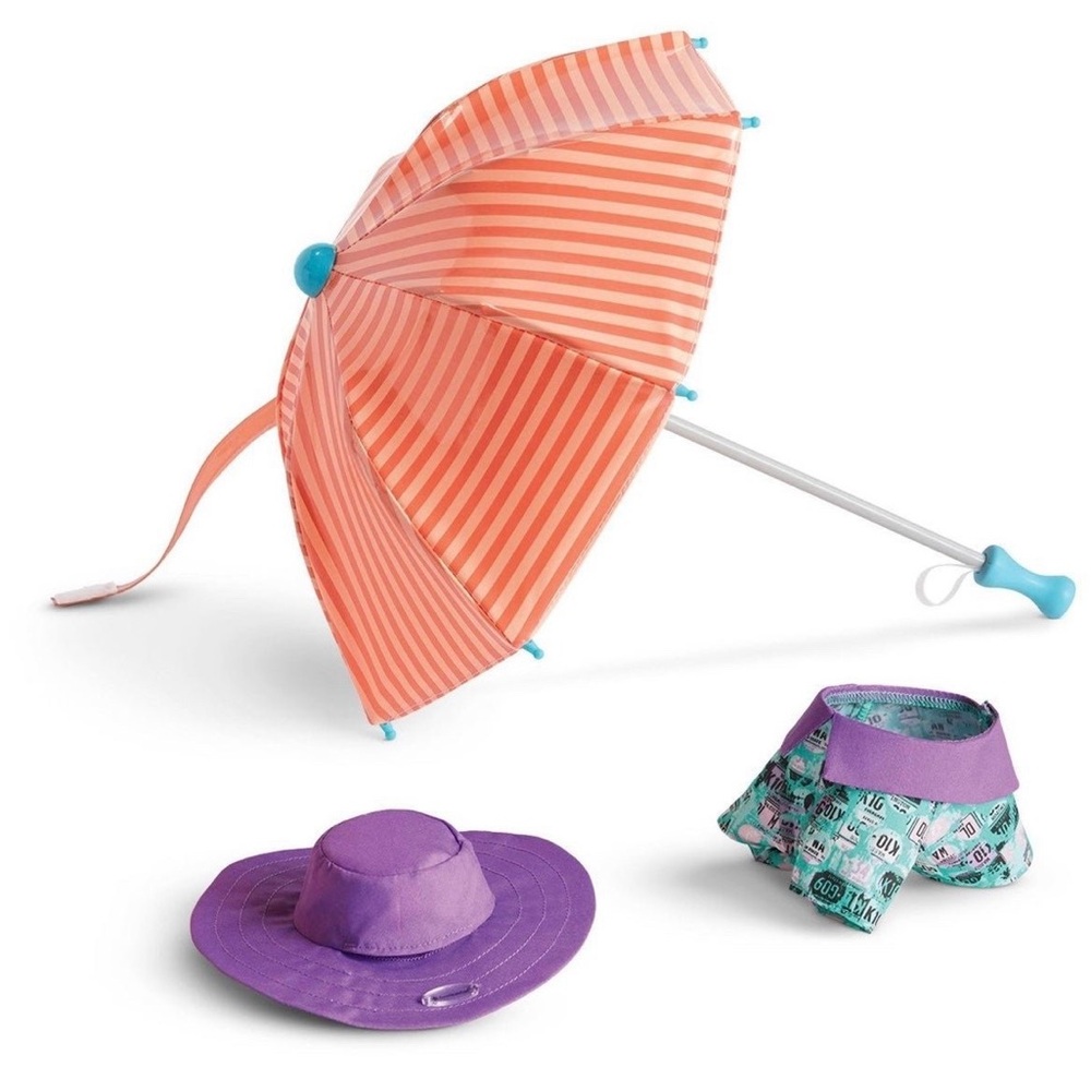 American Girl Z's Popcorn's Rainy Day Outfit for Pets Retired